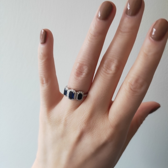 Natural Saphaire ring - Picture 3 of 5